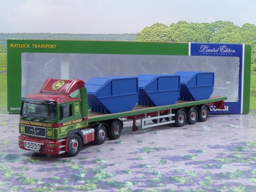 Corgi cc12013 man flatbed - man,