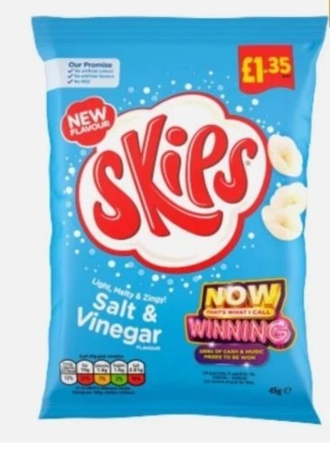 Skips 45g salt - skips, 16