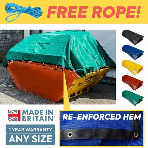 Heavy duty skip net covers - duty,