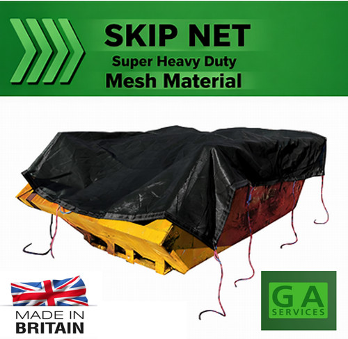 Heavy duty skip net - duty,