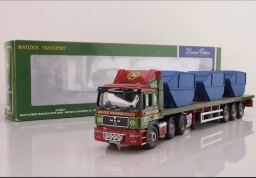 Corgi cc12013 man - flatbed, &
