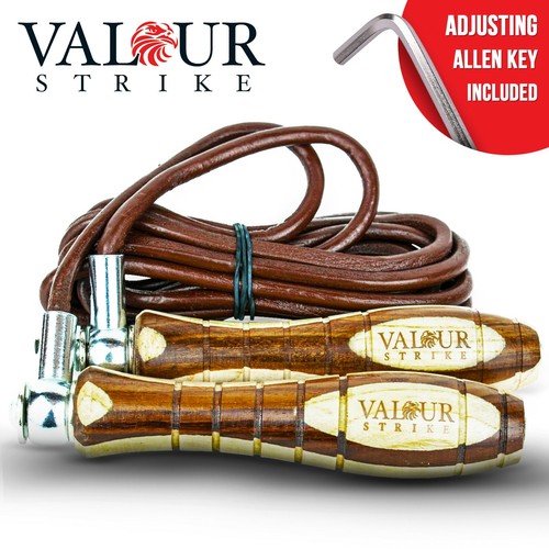 Skipping rope leather weighted - skipping,