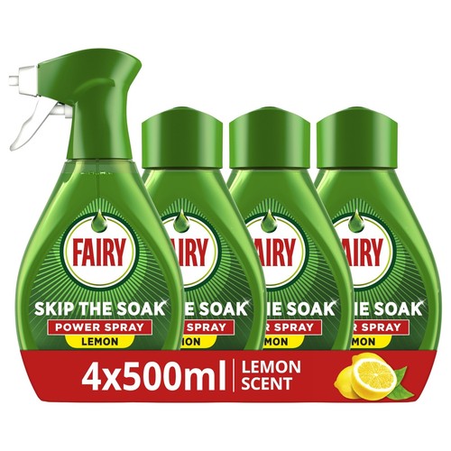 Fairy skip the soak dish - fairy, spray