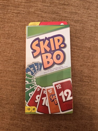 Skip card game - skip-bo,