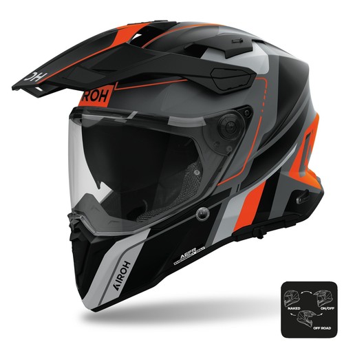 Airoh commander skip - skip, orange