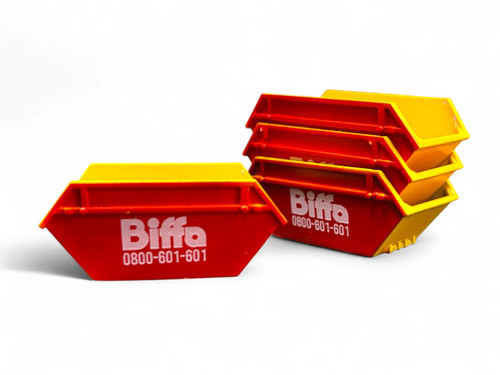 Stackable skips biffa red - skips,